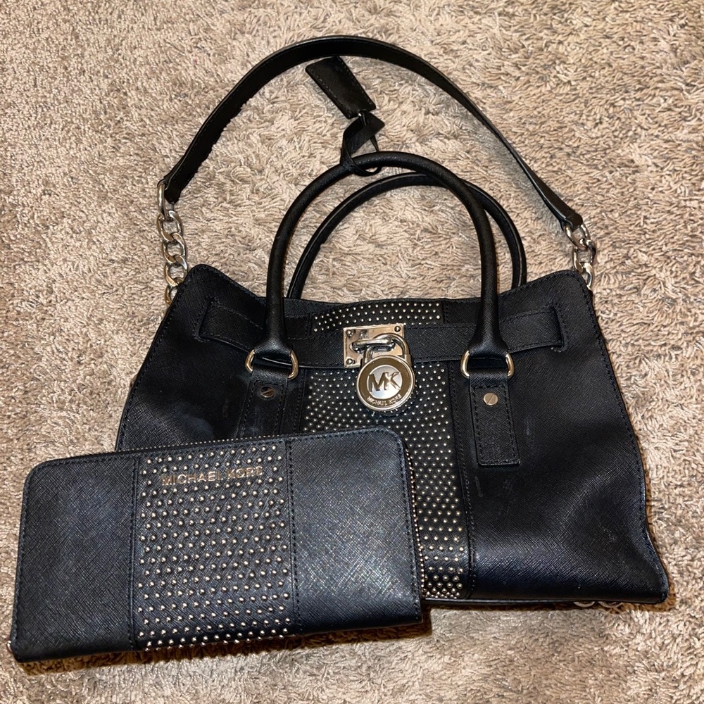 Michael Kors purse and wallet